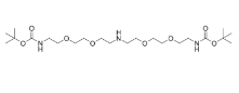 NH-bis(C2-PEG2-NH-Boc)，2182601-69-8，ADC试剂
