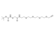 Boc-aminooxy-amide-PEG4-propargyl 
