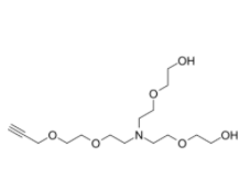 Propargyl-PEG2-N-bis(PEG2)	  