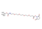 cas:859230-20-9，Boc-NH-PEG4-OCH2CH2COONHS Ester  