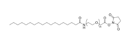 Stearic acid-PEG-NHS, MW 2000，聚乙二醇化脂质