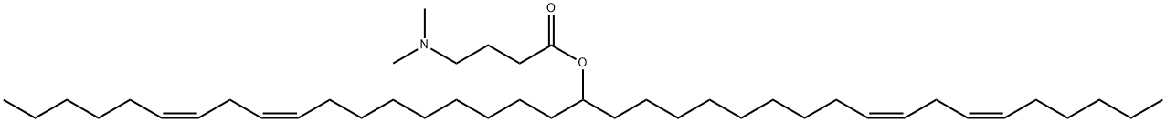 DLin-MC3-DMA|CAS:1224606-06-7|4-(N,N-二甲基氨基)丁酸（二亚油基）甲酯