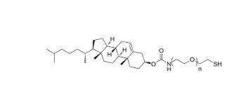 Cholesterol-PEG-Thiol (MW 3400)，胆固醇-PEG-硫醇 （MW 3400） 