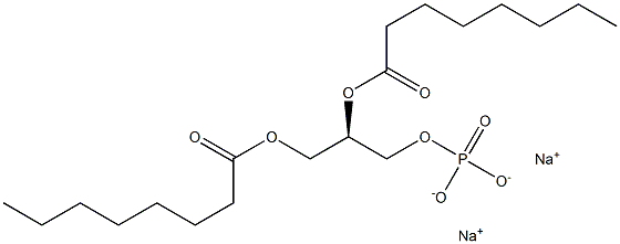 DOctPA(Na)，cas:321883-54-9，1,2- 双辛酰-sn-甘油-3-磷酸单钠盐
