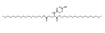 1,5-Dihexadecyl N-(3-carboxy-1-oxopropyl)-L-glutamate，CAS: 125401-63-0