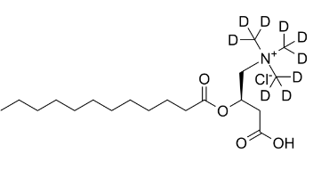 Lauroyl-L-carnitine-D9 (chloride)，L-氯化月桂酰肉碱-D9
