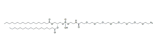 DSPE-PEG8-Azide，DSPE-聚乙二醇-叠氮化物