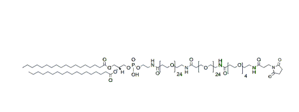 MAL-PEG24-amido-PEG24-amido-PEG24-DSPE，马来酰亚胺-聚乙二醇24-氨基-聚乙二醇24-氨基-聚乙二醇24-DSPE