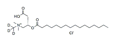 Palmitoyl-L-carnitine-D3 (chloride)，cas:1334532-26-1，棕榈酰-L-肉碱-D3(氯化物)