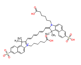 Cy7.5 DiAcid(diSO3)；花青素系列荧光染料