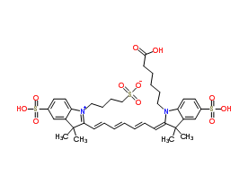 Cy7 Acid(triSO3)，花氰染料CY7 ACID(TRISO3)，齊岳生物