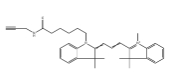 CAS：1902918-31-3，Cy3-Alkyne，Cyanine3-炔烃