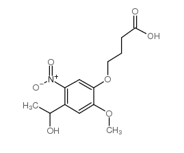 CAS：175281-76-2， 4-[4-(1-羟乙基)-2-甲氧基-5-硝基苯氧基]丁酸