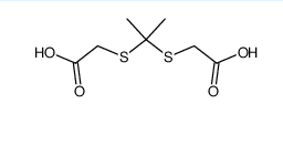 CAS : 4265-58-1，TK-COOH，2,2’-[丙烷-2,2-二基雙(硫)基]二乙酸