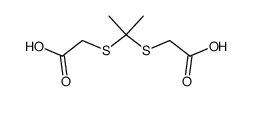 4265-58-1，丙烷-2,2-二基双（硫）基二乙酸