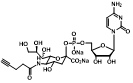 CMP-C5-alkynyl-Sialic Acid，炔基修饰CMP-唾液酸