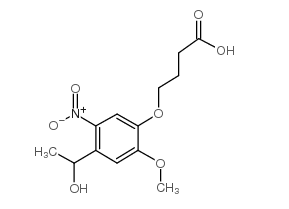 175281-76-2，4-[4-(1-羟乙基)-2-甲氧基-5-硝基苯氧基]丁酸