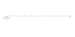 CAS：1334178-00-5 ，COOH-PEG12-DNP，丙酸-十二聚乙二醇-2,4-二硝基苯胺