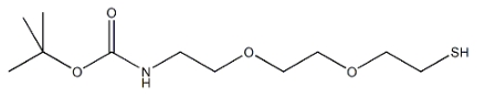 Boc-NH-PEG-SH，叔丁氧羰基-亚氨基-聚乙二醇-巯基