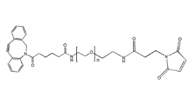 二苯并环辛炔-聚乙二醇-马来酰亚胺.png