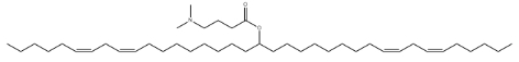 DLin-MC3-DMA，4-(N,N-二甲基氨基)丁酸(二亚油基)甲酯