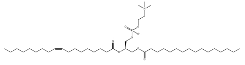 POPC，2-油酰-1-棕榈锡甘油-3-磷酸胆碱