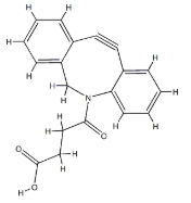DBCO-COOH/acid，二苯基环辛炔-羧基，CAS号1353016-70-2	