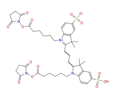 DSPE-PEG-CY3，磷脂-聚乙二醇-菁类染料Cy3，CAS号146397-20-8