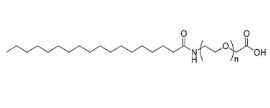 STA-PEG-COOH,COOH-PEG-STA，单硬脂酸酯-PEG-羧基，高分子化合物
