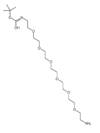 Amine-PEG6-NH-Boc，1091627-77-8，氨基-六聚乙二醇-叔丁氧羰基