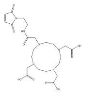 DOTA-Maleimide，马来酰亚胺-DOTA，大环螯合剂