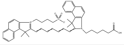 ICG-carboxylic acid，吲哚菁绿羧酸，CAS号 181934-09-8