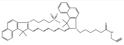 ICG-alkyne，吲哚菁绿-炔基 CAS号1622335-41-4