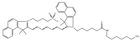 ICG-amine，吲哚菁绿-氨基