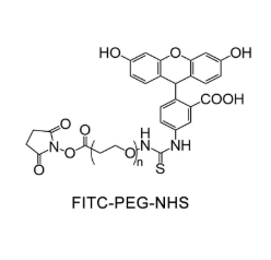 FITC-PEG-NHS，荧光素聚乙二醇活性酯