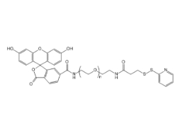 FITC-PEG-OPSS，荧光素-聚乙二醇-邻吡啶基二硫化物