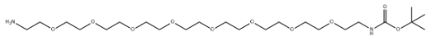 BocNH-PEG8-CH2CH2NH2，CAS号：1052207-59-6