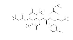 p-NH2-Bn-DTPA-penta (t-Bu ester)螯合剂,CAS:205956-41-0 p-NH2-Bn-DTPA-penta (t-Bu ester)螯合剂,CAS:205956-41-0