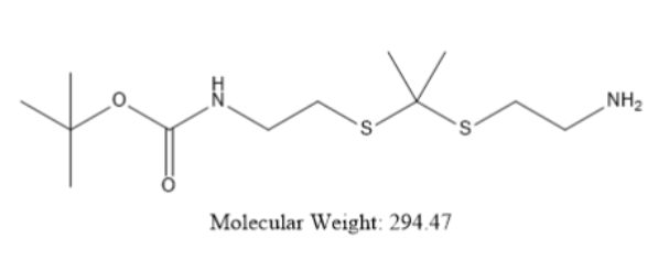 BOC-TK-NH2，叔丁氧羰基-酮缩硫醇-氨基