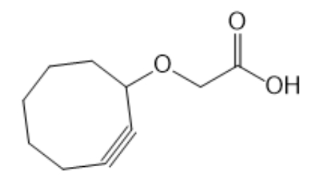 2-(Cyclooct-2-yn-1-yloxy)acetic acid，2-(环辛-2-炔-1-基氧基)乙酸，应变炔类化合物