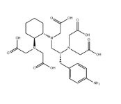 p-NH2-Bn-CHX-A-DTPA，双功能配体，CAS：1105741-38-5