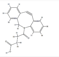 DBCO-COOH,制造高亲和力的生物分子探针、靶向药物和生物材料 DBCO-COOH,制造高亲和力的生物分子探针、靶向药物和生物材料