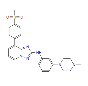 CEP-33779，CAS号1257704-57-6，一种选择性P21-activated kinase (PAK) 抑制剂