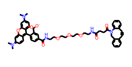 5-TAMRA-PEG3-DBCO 5-四甲基罗单明氨基 1808119-24-5的组成与特性
