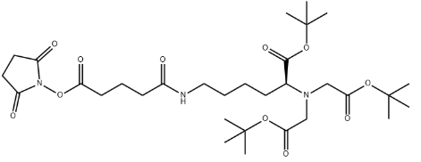 tBuO3-NTA-C5-NHS，三叔丁酯-NTA-C5-琥珀酰亚胺酯，固相肽合成试剂.png