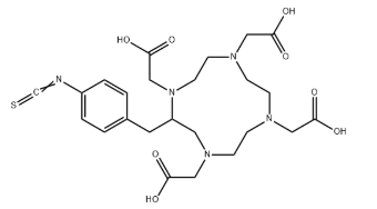 DOTA-p-NCS-Bn，CAS号127985-74-4，多肽标记双功能螯合剂