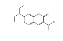 CAS号：50995-74-9；DEAC；7-二乙胺基-2-氧代-2-苯并吡喃-3-羧酸