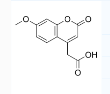 CAS号：62935-72-2；7-Methoxycoumarin-4-acetic acid；MCA 7-甲氧基香豆素-4-乙酸
