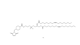 DOPE-MCC，384847-49-8，二油酰基磷脂酰乙醇胺N-[4-（对马来酰亚胺甲基）环己烷甲酰胺]钠盐