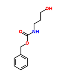 	3-(苄氧羰基氨基)-1-丙醇	 